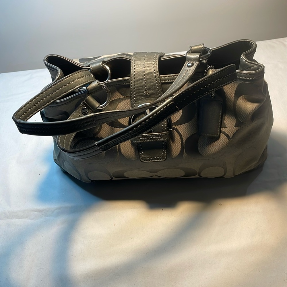 Coach Classic Buckle Closure Bag